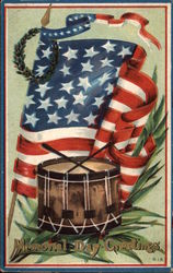 Memorial Day Greetings Postcard