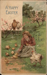 A Happy Easter Postcard