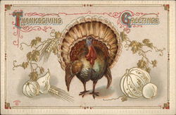 Thanksgiving Greetings Postcard