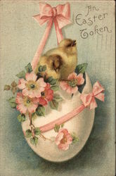 An Easter Token Postcard