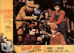 Film Post for "Dead End" Movie and Television Advertising Postcard Postcard