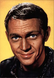 Steve MacQueen Actors Postcard Postcard