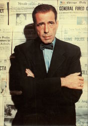 Humphrey Bogart Postcard