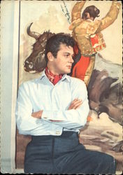 Tony Curtis Postcard