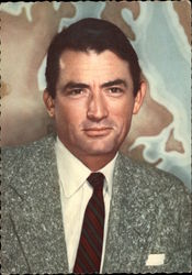 Gregory Peck Postcard