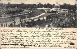 Weighing-In Paddock, Perth Racecourse Postcard