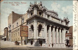 Willis Wood Theatre Postcard