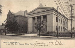 The Court Houses Salem, MA Postcard Postcard