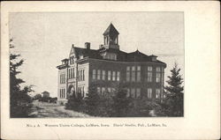 Western Union College Postcard