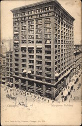 Marquette Building Chicago, IL Postcard Postcard