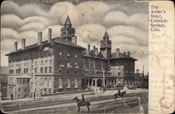 The Antler's Hotel Colorado Springs, CO Postcard Postcard