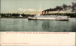 C.P.R. Str. Princess Victoria Postcard