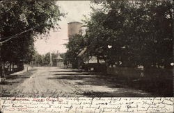 Water Tower Mineral Point, WI Postcard Postcard