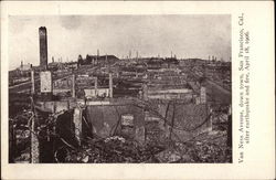 Van Ness Avenue, Down Town Postcard