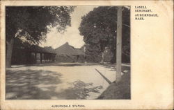 Lasell Seminary Auburndale, MA Postcard Postcard