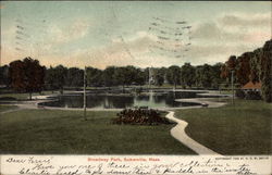 Broadway Park Postcard