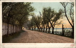 Pawtucket Street from the Falls Lowell, MA Postcard Postcard