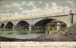 Melan Arch Bridge Topeka, KS Postcard Postcard