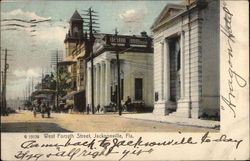 West Forsyth Street Postcard