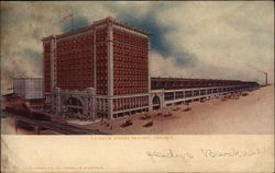 La Salle Street Station in Chicago Postcard