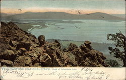 Yellowstone National Park, Head of Yellowstone Lake Postcard