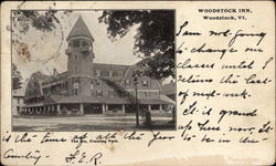 The Woodstock Inn, Fronting Park Postcard