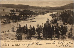 Hayden Valley, Yellowstone Park Postcard