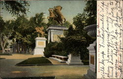 Entrance to Prospect Park Postcard