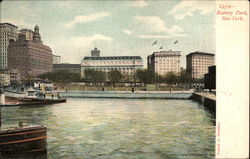 Battery Park Postcard