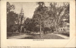 View of Old Deerfield Postcard