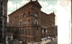 Criminal Court Building and Bridge of Sighs Postcard