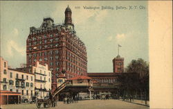 Washington Building, Battery Postcard