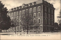 Junior or Second Division Bldg, Fordham University Postcard