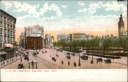 View of Madison Square Postcard