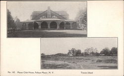 Manor Club House Postcard