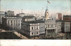 View of City Hall Postcard