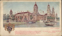 World's Fair - St. Louis 1904 - Palace of Machinery Postcard