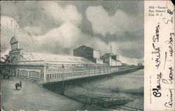 Young's Pier Atlantic City, NJ Postcard Postcard