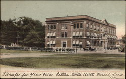 Conference Building, Navy Yard Portsmouth, NH Postcard Postcard