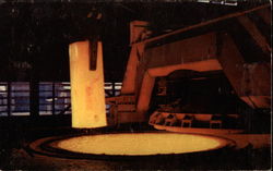 Steel Mill in Pueblo, Colorado Postcard