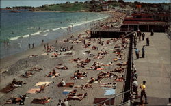 On the Beach Postcard