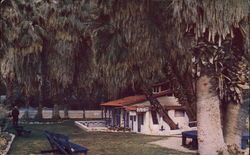 Natural Mineral Hot Springs, Coahuila Indian Reservation Postcard