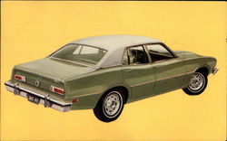 1974 Maverick 4-door Sedan Cars Postcard Postcard