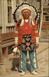 Chief White Eagle Postcard