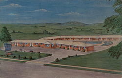 Harvey's Motel Postcard