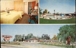 Caravan Motels Dover, DE Postcard Postcard