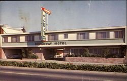 The Broadway Motel Postcard