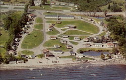 Colonial Gables Motel and Cottages Postcard