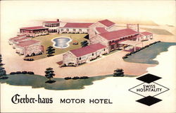 Gerber-haus Motor Hotel Fort Wayne, IN Postcard Postcard