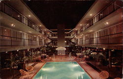 The deVille New Orleans' Mid-Town Motor Hotel Louisiana Postcard Postcard